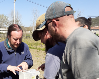Geophysical training in North Macedonia